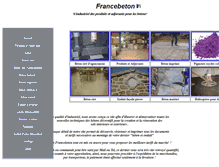 Tablet Screenshot of francebeton.com
